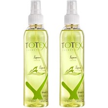 Storemax Totex Limon Kolonya | Tıraş Sonrası Kolonyası | Dezenfektan Temizleyici Antibakteriyel |%80 Alkol Sprey Kolonya 200ML