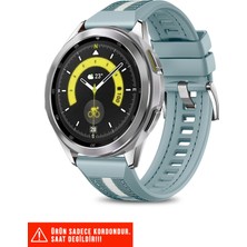 Nezih Case Samsung Galaxy Watch 46MM / Galaxy Watch 3 45MM / Gear S3 Dikişli Lansman Kordon 22MM