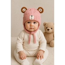 Greenmoon Dış Kısmı Örme Iç Kısmı Pamuk Bebek Bere