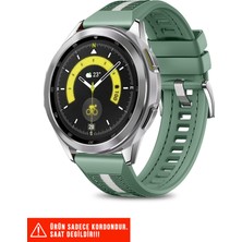 Nezih Case Samsung Galaxy Watch 46MM / Galaxy Watch 3 45MM / Gear S3 Dikişli Lansman Kordon 22MM