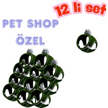 Mita 12’lı Set Air Mesh Antibakteriyel M Gögüs Tasması Koyu Yeşil