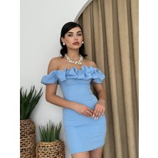 Etiler Collection Denial Mini Elbise