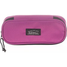 Kitabevimden Kaukko Kalem Çantası Özel Bölmeli Mürdüm K2368