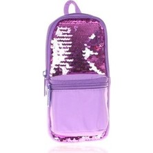 Kitabevimden Kaukko Kalem Çantası Magıcal Junıor Bag Pullu-Lila K2480