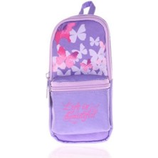 Kitabevimden Kaukko Kalem Çantası Layer Junıor Bag Butterfly K2447
