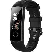 Mi7a Band 4 / Band 5 Akıllı Saat Uyumlu Sportif Çizgili Silikon Kordon/kayış