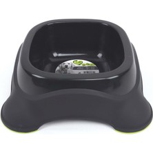 M-Pets Eco Siyah Plastik Mama Kabı 2300 ml