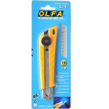 Kitabevimden Olfa Maket Bıçağı Geniş Sıkıştırmalı Ağır Model L-1