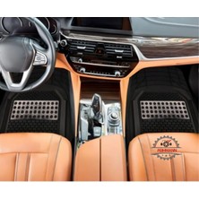 REIHMANN Bmw X4 G02 2018-2019-2020-2021-2022-2023-2024-2025 Krom Siyah Havuzlu Oto Paspas, Orbital, 3d, Esnek, Su Geçirmez, Kesilebilir, Kaymaz Taban Araba Paspası