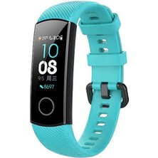 Mi7a Band 4 / Band 5 Akıllı Saat Uyumlu Sportif Çizgili Silikon Kordon/kayış