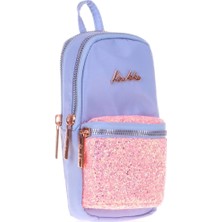 Kitabevimden Kaukko Kalem Çantası Brıght Junıor Bag Taşlı-Floral Mavi K2468