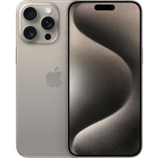Apple IPHONE 15 Pro Natural Tıtanıum 512GB Yenılenmıs B Kalıte (12 Ay Garantılı)