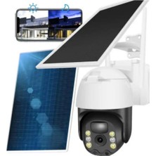 Rna Wıfı Özellikli 3 Mp 8400 Mah Güneş Enerjili Solar Güvenlik Kamerası