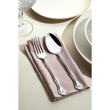 Storemax Lalezar Sade 30 Parça Çatal Kaşık Takımı