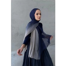 Alluring Degrade Konfor Şal (Koyu Lac- Bej)