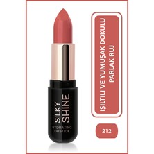 Golden Rose Silky Shine Hydrating Lipstick-Nemlendirici Parlak Ruj NO:212