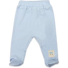 The Log İnvest Modal Flying Balloons Patikli Pantolon BS16122 Mavi