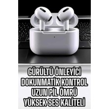 Sbusshop 3.nesil Tws Bluetooth Kulaklık Mikrofonlu Anc Özelliği Dokunmatik Kontrol - SB001M-47RTL0
