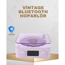 Sbusshop Retro Pikap Tasarımlı Bluetooth Hoparlör – Projektörlü Şarjlı Lamba - SB001M-47X2E2