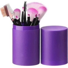 Sbusshop 12 Parça Profesyonel Makyaj Seti Yumuşak Kıllı Yüz ve Göz Makyajına Uygun - SB001M-47S551