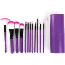 Sbusshop 12 Parça Profesyonel Makyaj Fırça Seti - SB001M-47TSA0