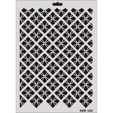 Wovna Rich New Seri N-163 Stencil 35X25 cm
