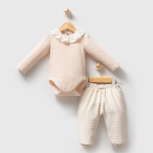 The Log İnvest Tongs Baby College Badili Takım 5574 Pudra