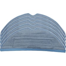 Parmis Roborock Uyumlu S8 Sonic S80ULT CDZ12RR Robotic Vacuum Cleaner Robot Süpürge Mop Bezi 5 Adet