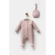 The Log İnvest Moi Noi Şapkalı Tulum MNB1236 Mürdüm