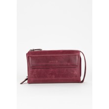 Fossil %100 Hakiki Deri Özel Tasarım El Çantası Portföy Traş Çantası