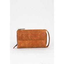 Fossil %100 Hakiki Deri Özel Tasarım El Çantası Portföy Traş Çantası