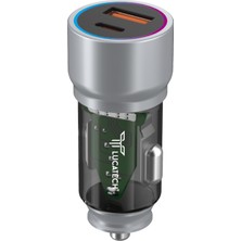 Lucatech Reeder S17 Pro / S71 / S21 Pro Uyumlu 67W Hızlı Araç Şarj Başlığı