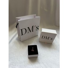 DMs Silver Dambıl ve Kalp Gümüş Charm'ı