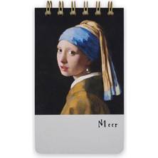 Episode Gallery Vermeer Pearl Earring Spiralli Küçük Not Defteri