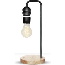 Eco Port XF01 Ampul Görünümlü Kablosuz Şarj Özellikli Gece Lambası - Siyah