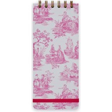 Episode Toile Moderne Rose Vif Dikey Spiralli Defter