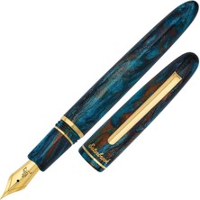 Esterbrook x Bungubox Estie Kingfisher Gold Dolma Kalem (Medium) Uç