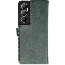 Eco Port Realme C65 Kılıf Trend S Plus Kapaklı Kılıf - Yeşil