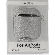 Eco Port Airpods 2 (2.nesil) Spell Simli Kılıf - Gümüş