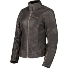 Icon Tuscadero 3 Korumalı Kadın Motosiklet Montu Siyah