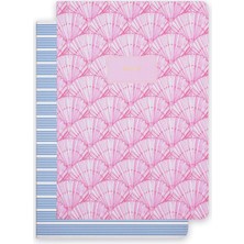 Episode To The Shore Shells & Stripes 2'li B5 Defter