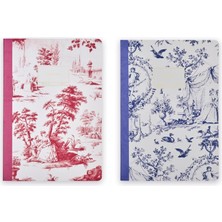 Episode 2'li Terzi Dikiş Set Toile B5 48 Yp. Defter - De Jouy La Fete & Le Jardin