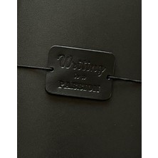 Aegean Leather Aegean  Leather Deri Defter Lastiği Siyah