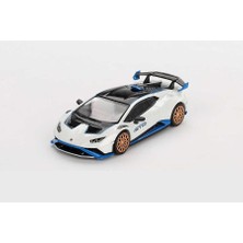 Mini Gt 1/64 788 Lamborghini Huracán Sto Bianco Asopo