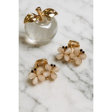 Gigi Giyim Dört Yapraklı Çiçek Figürlü Kadın Mandal Toka