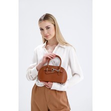 MİALES %100 Hakiki Deri Çift Fermuar ve Uzun Askı Detaylı Kadın El ve Omuz Çantası