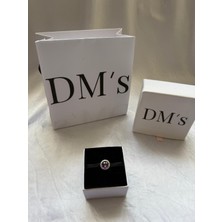 DMs Silver Mor Taşlı Gümüş Charm'ı