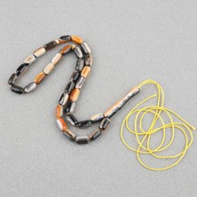 Lapisdo Galalit Arpa Kesim 7X12MM Tesbih -Püskülsüz