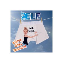 Elf Reklam Kişiye Özel Baskılı Boxer