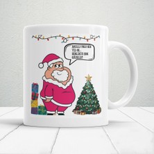 Nostaljik Lezzetler Akıllı Uslu Bir Yıl Ol Yazılı Yılbaşı Temalı Baskılı Kupa